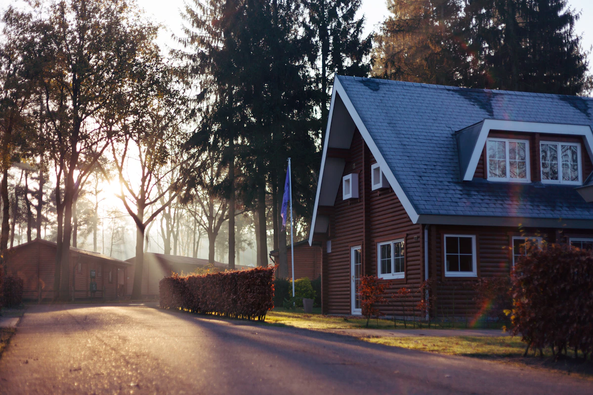 Home inspection — mountain real estate article illustration